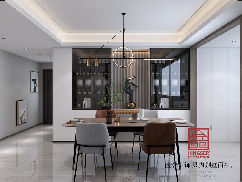奧北公元150平現(xiàn)代極簡風(fēng)格裝修設(shè)計(jì)